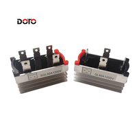 Module d'alimentation redresseur à pont de diodes triphasé DOTO 50A 1200V avec boîtier métallique en aluminium SQL 50A 1200V
