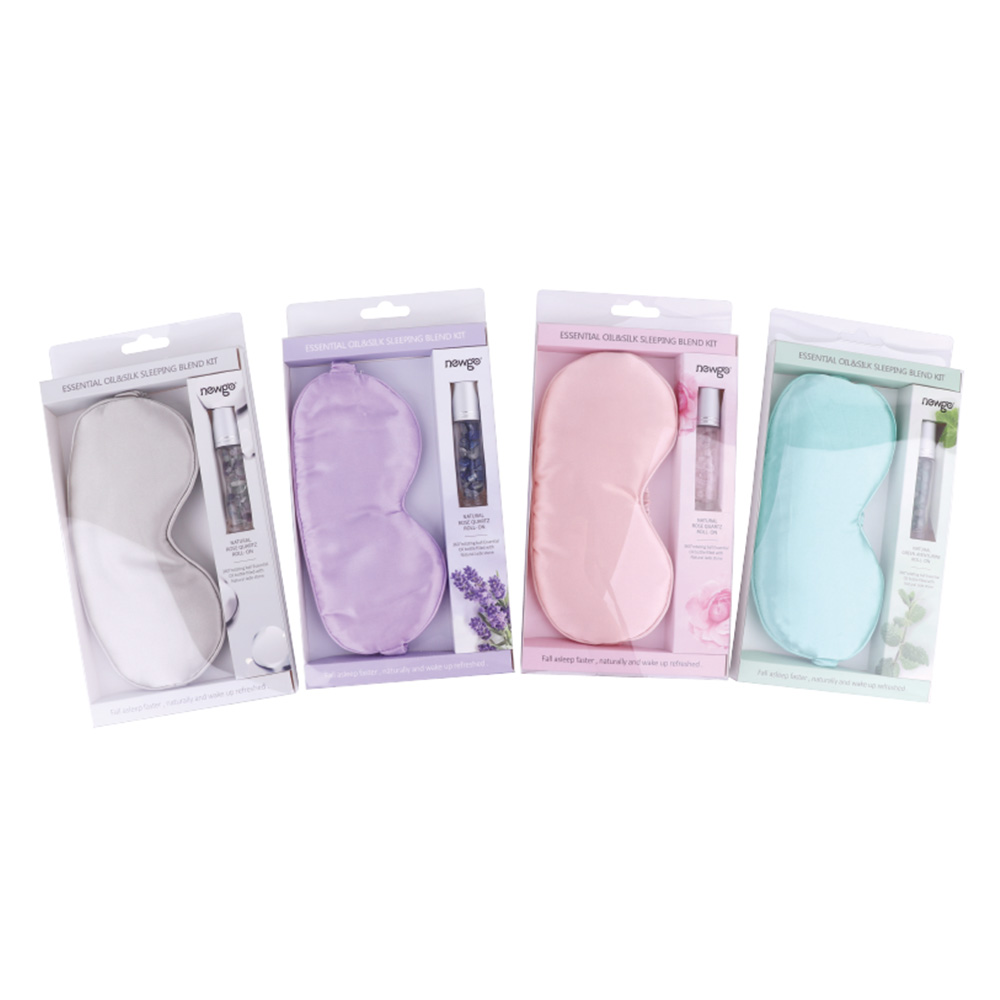 Ароматерапия шелковая маска для сна Успокаивающая атласная Подушка для глаз для подарка