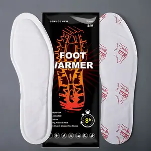 High Quality Disposable Portable Chemical Heating Feet Patch adhesive Foot Warmers Pads