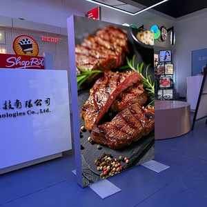 Không khung hộp đèn hiển thị nhôm dệt màu biển hiệu đứng hai mặt mềm phim hộp Đèn - Product Image 2