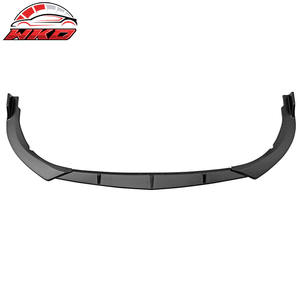 For Toyota Camry 2021-2024 Sedan 4Dr 3PCS Front Bumper Lip Spoiler PP Matte Black High Quality Auto <b>Parts</b> Body Kit - Product Image 1