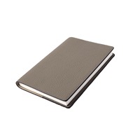 Capa superior de cuero de vaca Lychee patrón libro cubierta A5 32K película protectora portátil cuaderno cubierta para regalo encuadernación de hojas sueltas