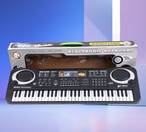 คีย์บอร์ด MQ-6106 61 คีย์ 6 <span class=keywords><strong>เพลง</strong></span>เดโม 16 เสียง รุ่นขายดี มีหลายแบบให้เลือก - Product Image 4