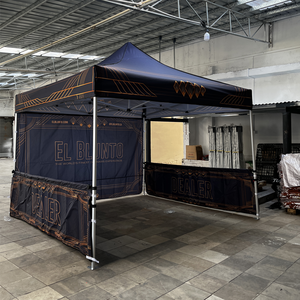 Tenda per fiera commerciale con tenda da esposizione a scomparsa per eventi pubblicitari con stampa personalizzata tenda facile da montare - Product Image 1