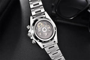 <span class=keywords><strong>Montre</strong></span> mécanique Pagani Design 1777 personnalisable <span class=keywords><strong>pour</strong></span> <span class=keywords><strong>homme</strong></span>, bracelet en acier inoxydable, étanche, automatique, cadran ajouré, bracelet personnalisable - Product Image 4