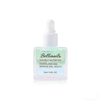 Huile revitalisante pour cuticules Bellinails 15 ml avec flacon compte-gouttes, huile de croissance et de réparation des ongles à la vitamine E, huile de soin des ongles en marque privée OEM