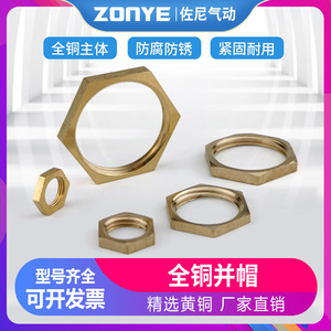 Tuercas hexagonales de latón macizo de 1/2, 2/3, 3/4, 4/6 y 1 pulgada, Grado A, Nivel 5, acabado autocoloreado con efecto envejecido - Product Image 5