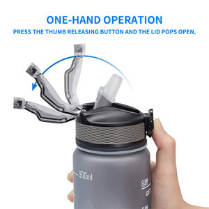 Nuovo stile sport due colori gradiente <span class=keywords><strong>palestra</strong></span> gallone bottiglia d'acqua con corda colorata facile da trasportare per l'arrampicata - Product Image 6