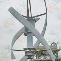 Système d'énergie renouvelable éolienne 5KW 10KW, générateur éolien vertical, sortie 96V-380V, générateur triphasé permanent