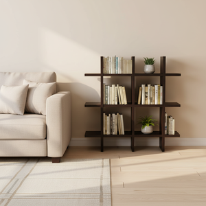 Wood Modern White and <strong>Grey</strong> Multifunction Easy Assembly Storage Rack for Living Room Wall Mounted Display Ledge <strong>Floating</strong> <strong>Shelves</strong> - Product Image 1