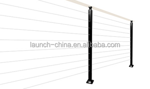 लोहे के बलुस्ट्रेड्स हैंडरेल सीढ़ियों बैलस्टर रेलिंग ग्रिल डिजाइन - Product Image 5