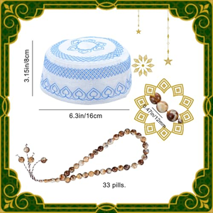 เสื่อละหมาดพกพาแบบพับได้พร้อมพนักพิงหลัง - Product Image 3