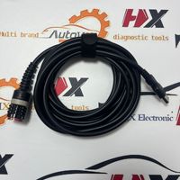 VOCOM1 PTT de Cabeza Redonda 28241 para Herramienta de Diagnóstico para Camiones Pesados y Excavadoras con Opciones USB/Disco Duro