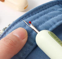 Enfile-aiguille automatique et découseur 2 en 1, kit de fournitures de couture rapide amélioré pour la couture et le quilting