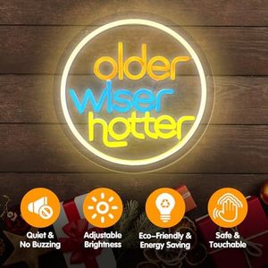 <span class=keywords><strong>USB</strong></span>-powered Đèn Neon vui hạnh phúc sinh nhật trang trí cho womenolder khôn ngoan hơn dấu hiệu nóng Nguồn cung cấp bên dấu hiệu Neon - Product Image 6