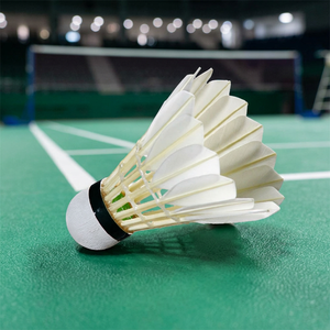 ลูกแบดมินตัน Rex Duck Feather Shuttlecock 4.9 กรัม เกรดแข่งขัน สีขาว OEM รับทำโลโก้ตามสั่ง - Product Image 2