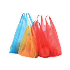 t shirt plastic <b>bags</b> <b>transparent</b> biohazard vest handle plastic <b>bag</b> - Product Image 1