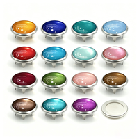 Bouton-pression personnalisé en métal à griffes de 9,5 mm pour perle, bouton-pression à cinq griffes
