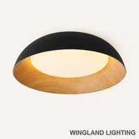 Plafonnier Minimaliste Design Moderne à LED avec Lumière Douce pour Chambre à Coucher, Chambre d'Enfant et Éclairage Sain pour la Maison