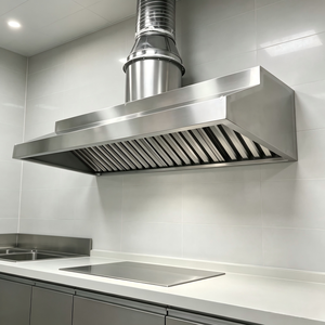 Unidad <span class=keywords><strong>de</strong></span> <span class=keywords><strong>Extracción</strong></span> <span class=keywords><strong>de</strong></span> Humo Ventilada para Cocina Comercial Completa, Campana <span class=keywords><strong>de</strong></span> Acero Inoxidable, Ventilador <span class=keywords><strong>de</strong></span> Conducto en Línea, <span class=keywords><strong>Ventilación</strong></span> para Cocina <span class=keywords><strong>de</strong></span> Restaurante, EE. UU. - Product Image 2