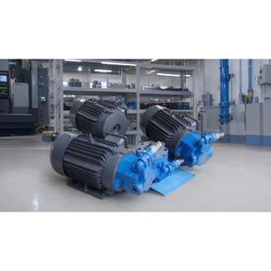 Unidad de Motor con Bomba de Engranajes Cicloide Enchufable BB-B40YJZ BB-B50YJZ BB-B63YJZ 1.5KW 2.2KW 3KW para Lubricación de Máquinas Herramienta - Product Image 2