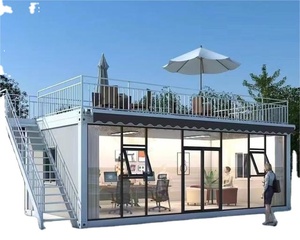 Chất Lượng Cao 20ft Bằng Gỗ <span class=keywords><strong>Container</strong></span> Vận Chuyển Văn Phòng Nhanh Chóng Xây Dựng Hiện Đại Thép Nhà Mua Sắm Bệnh Viện Hội Thảo Giá Thấp Giá Rẻ - Product Image 3