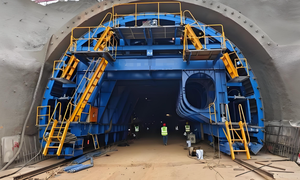 Đường hầm lót xe đẩy vòm cống thép ván khuôn cho đôi theo dõi đường cao tốc xây dựng dự án - Product Image 2