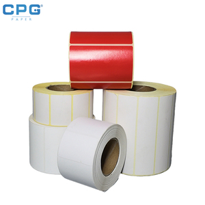 Thermal Barcode Label Direct Thermal Label 4x6 Shipping Label <b>Roll</b> High Sensitivity Permanent Adhesive Logistics Parcel - Product Image 1
