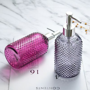 ขวดแก้วโซดาไลม์สีขนาด 400 มล. พร้อมหัวปั๊มแบบกันลื่น สำหรับสบู่เหลว ครีมอาบน้ำ <span class=keywords><strong>แชมพู</strong></span> โลชั่น และผลิตภัณฑ์บำรุงผิว ขายส่ง - Product Image 5