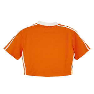 Camiseta Corta Sexy Personalizada para el Día del Partido, Top Corto de Algodón para Mujer, Top Corto Deportivo, Jersey de Fútbol Americano Universitario - Product Image 3