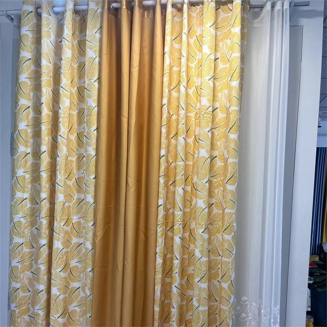 Designer Printed Modern Blackout Curtains 3 Piece Set Grommet Insulated All-Season Bedroom Living Room 100% Polyester Flame