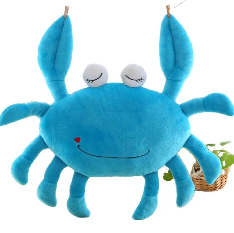 Bunte Krabben Kissen Plüsch Puppe Spielzeug