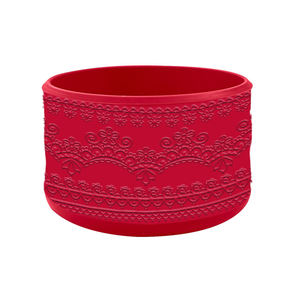 Conception personnalisée 40OZ OWA Cute <span class=keywords><strong>LA</strong></span> Floral Valentines Day Spring Bow 3D Textured Silicone Sleeves Tumbler Bumpers Silicone Boots - Product Image 5