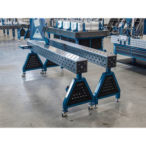 Soporte de soldadura SteelExpert Trestle GPPH de 25mm de grosor, agujeros de 28mm en rejilla diagonal - Product Image 5