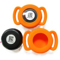 Çevrimiçi İzleme 1000 mAh Pil Ömrü 3 Yıl Kaybolma Önleyici Mini Air Tag Bluetooth Konum Belirleme Cihazı Ücretsiz Yazılım API'si ile