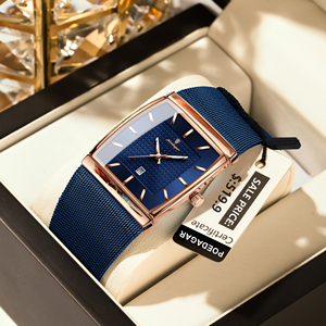 Montre pour homme POEDAGAR <span class=keywords><strong>885</strong></span> en gros, montre de luxe étanche pour homme avec calendrier, aiguilles lumineuses, montre-bracelet décontractée et professionnelle pour homme - Product Image 3