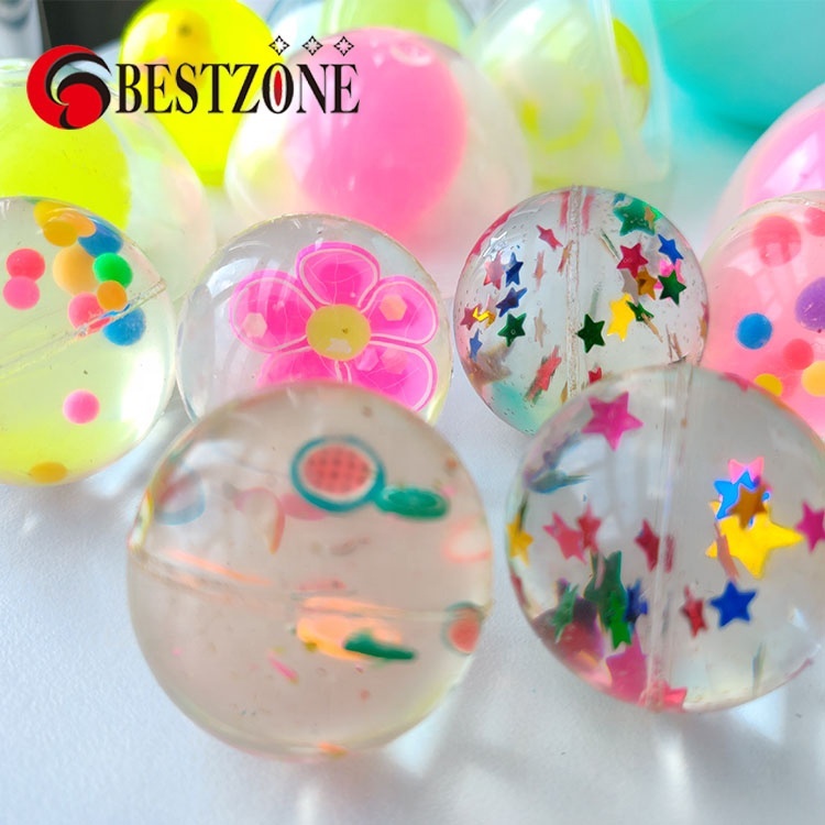 32mm Solid Colorful Bouncing Ball Mixed