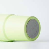 Gobelet de voyage isotherme en acier inoxydable de 23 oz avec couvercle anti-fuite et paille pliable, réutilisable pour café chaud et boissons quotidiennes en extérieur