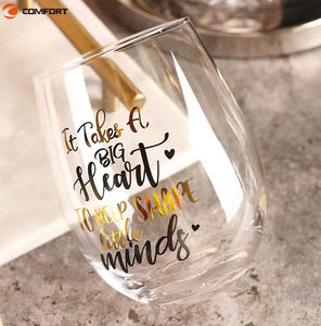 Verres <span class=keywords><strong>à</strong></span> vin en plastique PS personnalisés de luxe Verres <span class=keywords><strong>à</strong></span> vin ronds <span class=keywords><strong>à</strong></span> bas prix <span class=keywords><strong>Bec</strong></span> verseur de bouteille de vin en plastique Impression de logo personnalisé - Product Image 4