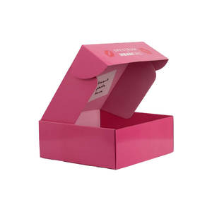Logotipo blanco Impreso Rectángulo extra grande Plano Resistente Reutilizable Caja de correo Embalaje Regalo Caja de envío Duro - Product Image 3