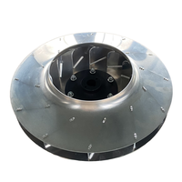 Lame de roue de ventilateur en aluminium haute stabilité pour purificateur de dépoussiéreur pour ventilateurs centrifuges de Ventilation de restauration de four de ferme