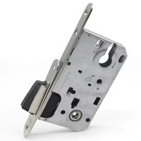 Serrures de porte en acier inoxydable, serrure à mortaise magnétique, serrure de porte pour porte en bois