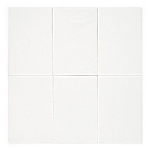 Piastrella Icona Bianca 15x23 cm 8 mm Testurizzata Opaca con Bordi Irregolari - Product Image 2