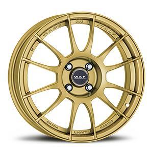 Roue en métal doré modèle XLR, origine Italie - Product Image 1