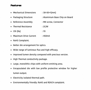 Polymatech Standard Cob Series FL18COB3030 Blanc doux 70 CRI LED Luminaire conçu pour les magasins de détail et les boutiques de mode - Product Image 4