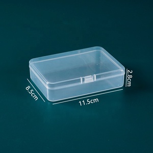 Xách Tay Đa Mục Đích Tùy Chỉnh Rõ Ràng Nhỏ PP Chất Liệu Lưu Trữ Hộp Nhựa Bao Bì Nhựa Container - Product Image 2