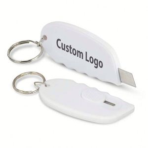 Mini coupe-enveloppes en plastique personnalisé avec logo, ouvre-lettres rétractable portable pour la chasse, la survie, les sports, porte-clés, coupe-boîtes - Product Image 2