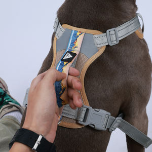 Rompi anjing layanan dapat disesuaikan reflektif, <span class=keywords><strong>Harness</strong></span> kontrol nyaman Set <span class=keywords><strong>Harness</strong></span> anjing tanpa tarik untuk anjing - Product Image 3