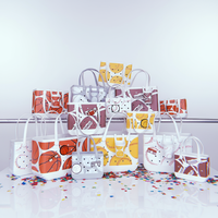 Sac de plage pour femme en EVA imperméable, avec motif à pois et empiècements personnalisés, bandoulière amovible, léger, durable et grand format