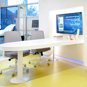 Mesa de Operaciones de Superficie Sólida Personalizada para Centro de Salud, Mostrador para Laboratorio Dental VG-RE-323, Mesa de Operaciones VG-RE-323 VG-RE-3 - Product Image 3